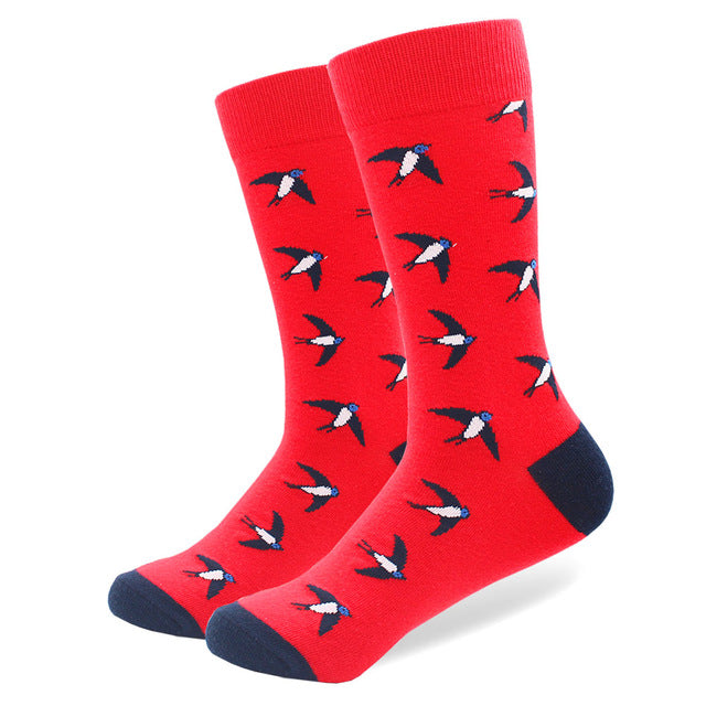 Helle bunte und funky Sockenentwürfe für Männer und Frauen Socken